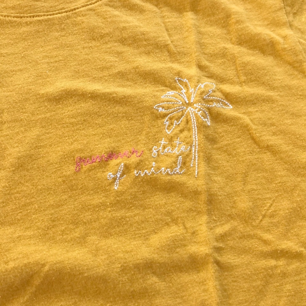 Summer State of Mind Embroidered Tee